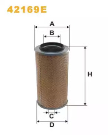 WIX FILTERS 42169e -  Воздушный фильтр